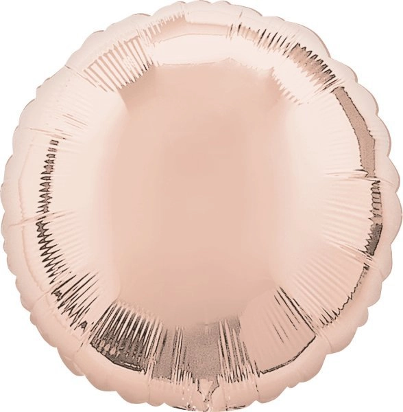 AMSCAN Metallic foil balloon  rose gold
