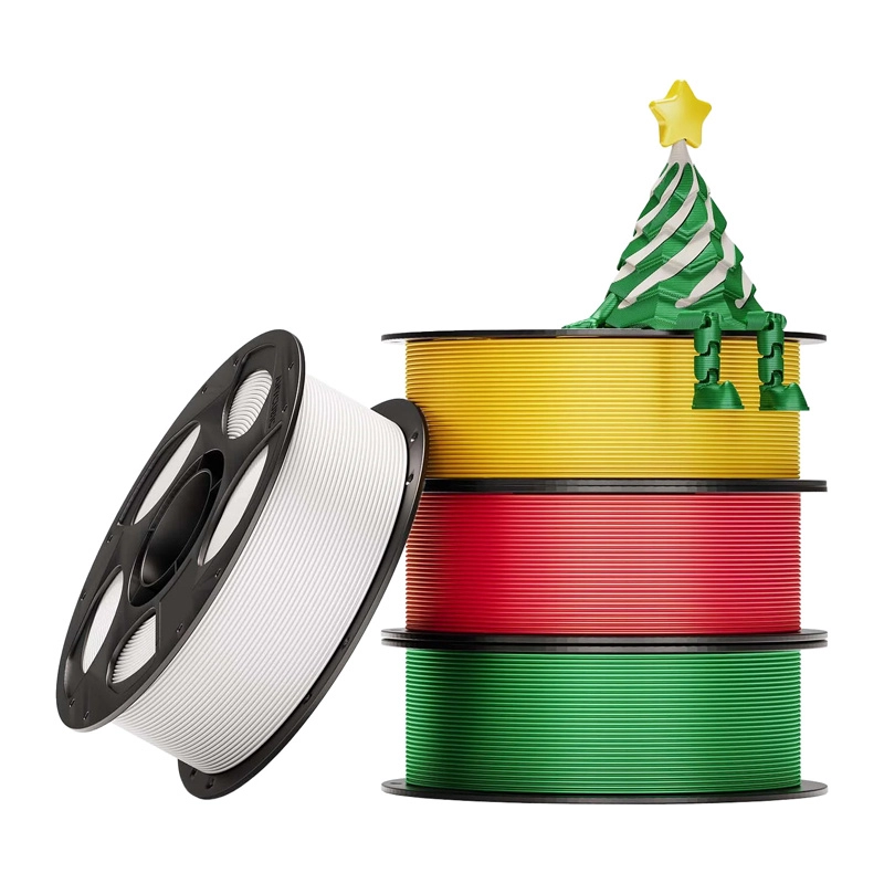 Christmas Anycubic PLA filament set (4