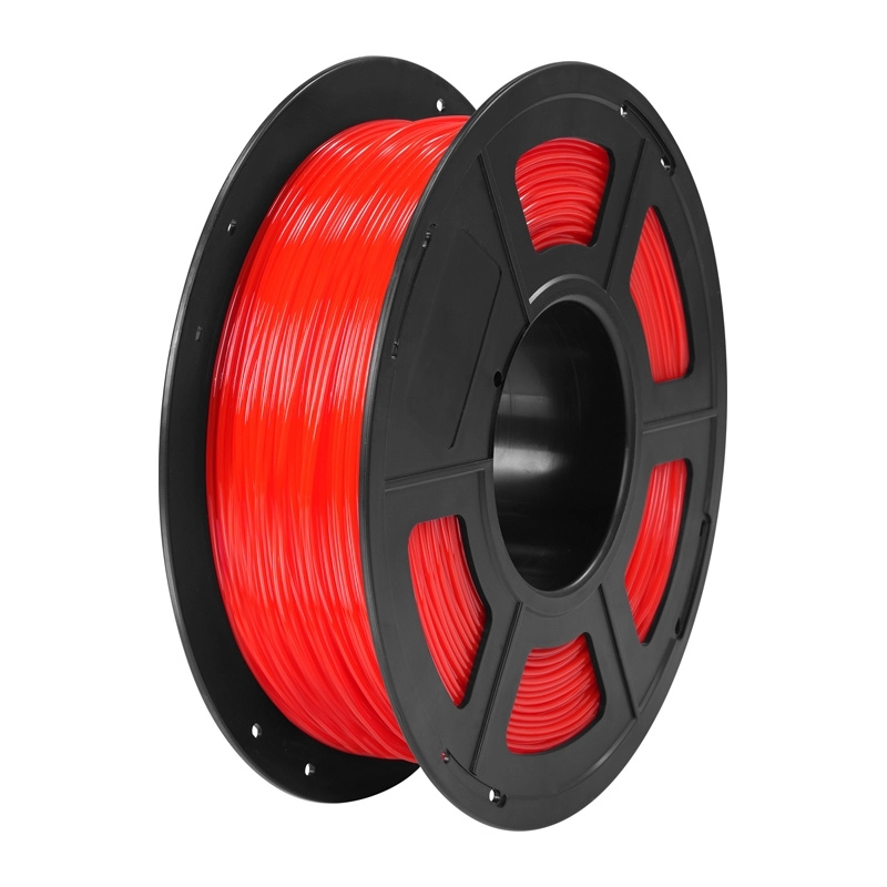 Anycubic TPU filament (transparent red) 1kg