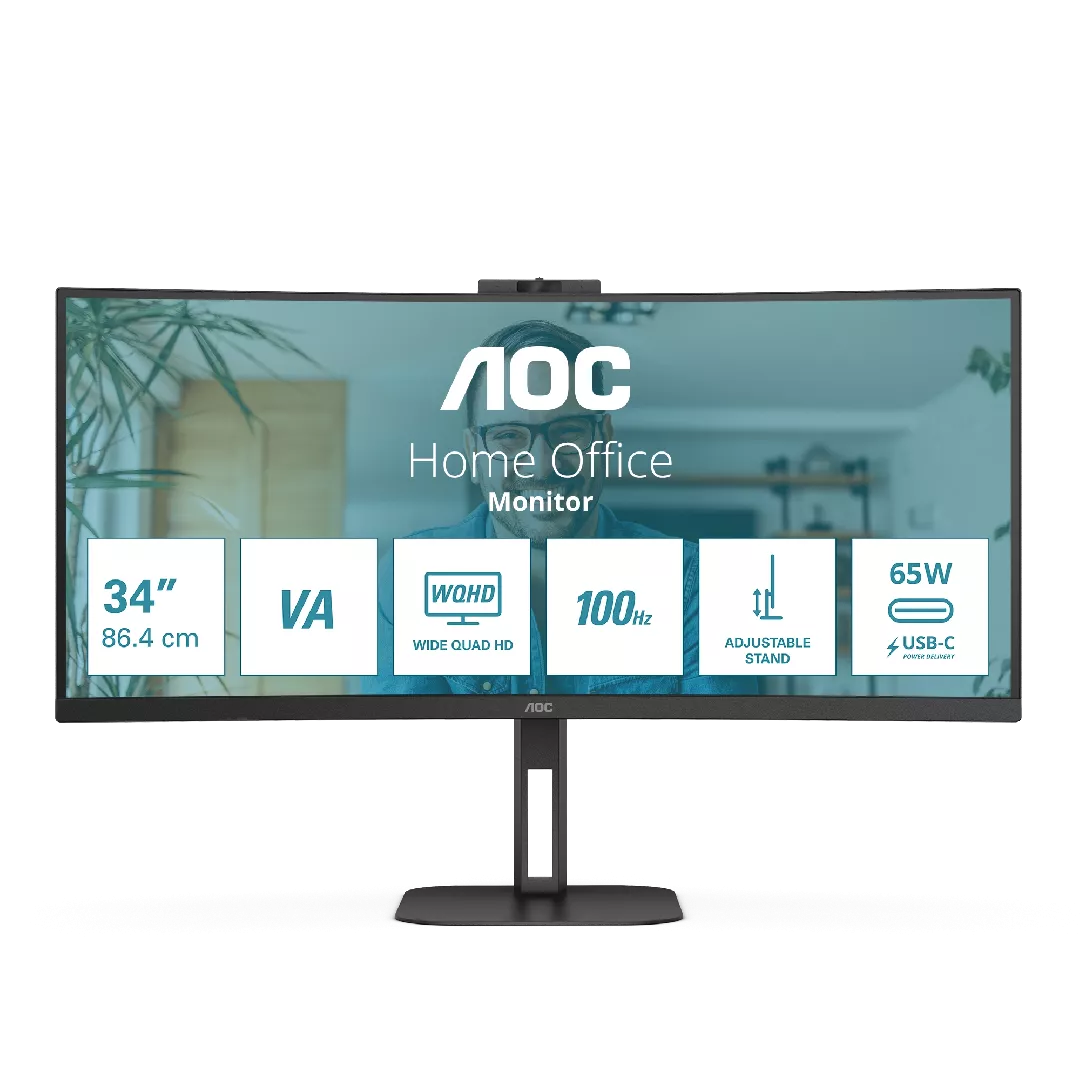 AOC V5 CU34V5CW LED display 86