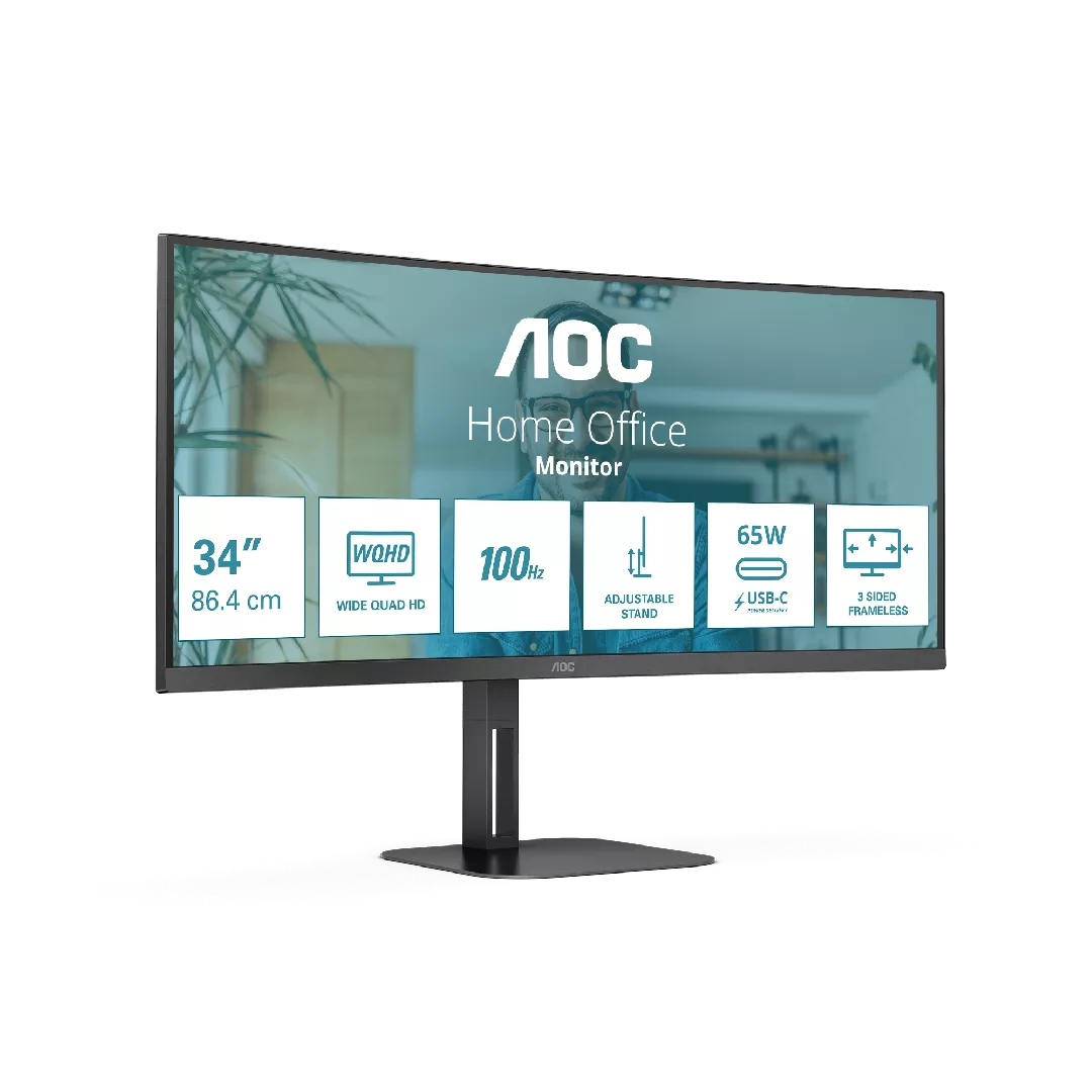 AOC V5 CU34V5C/BK LED display 86