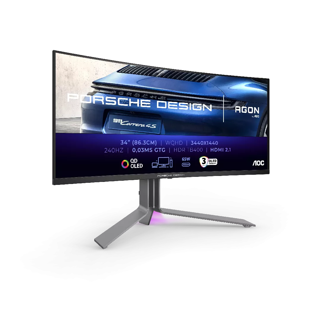 AOC Porsche PD34 computer monitor 86