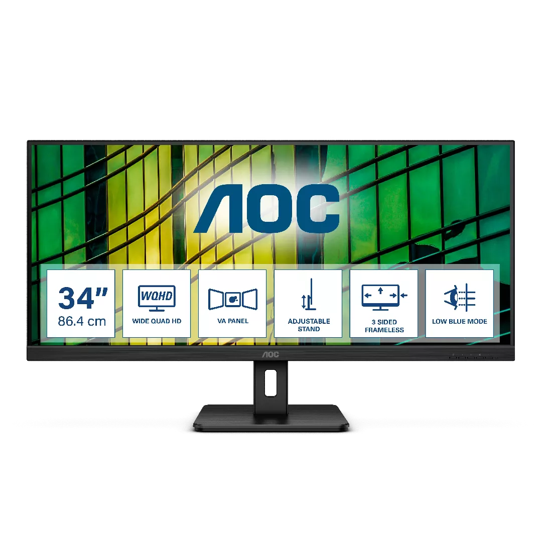 AOC U34E2M computer monitor 86.4