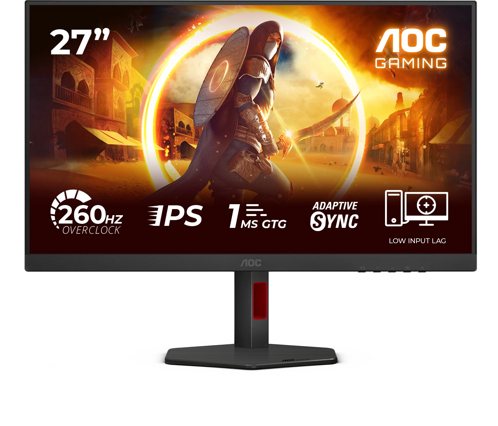 AOC 27G4ZR pelinäyttö 27" musta 27G4ZR
