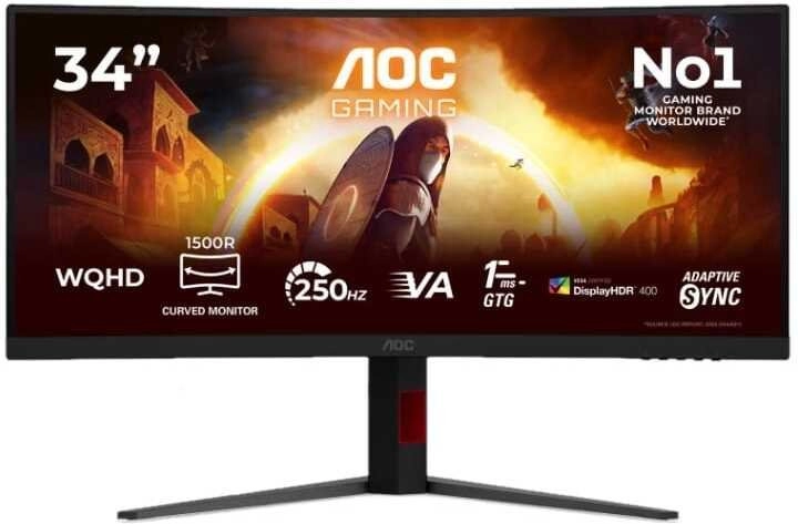 AOC G4 CU34G4ZCA computer monitor 86