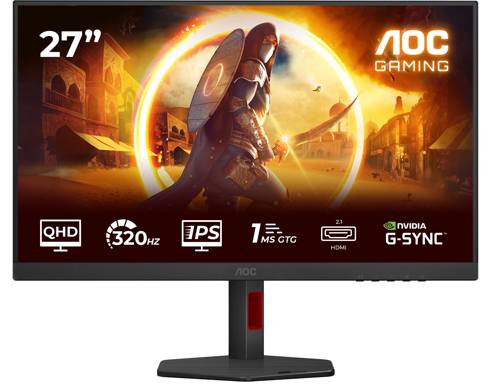 Klaviatūra AOC Q27G4SRU Monitorius  27"  QHD