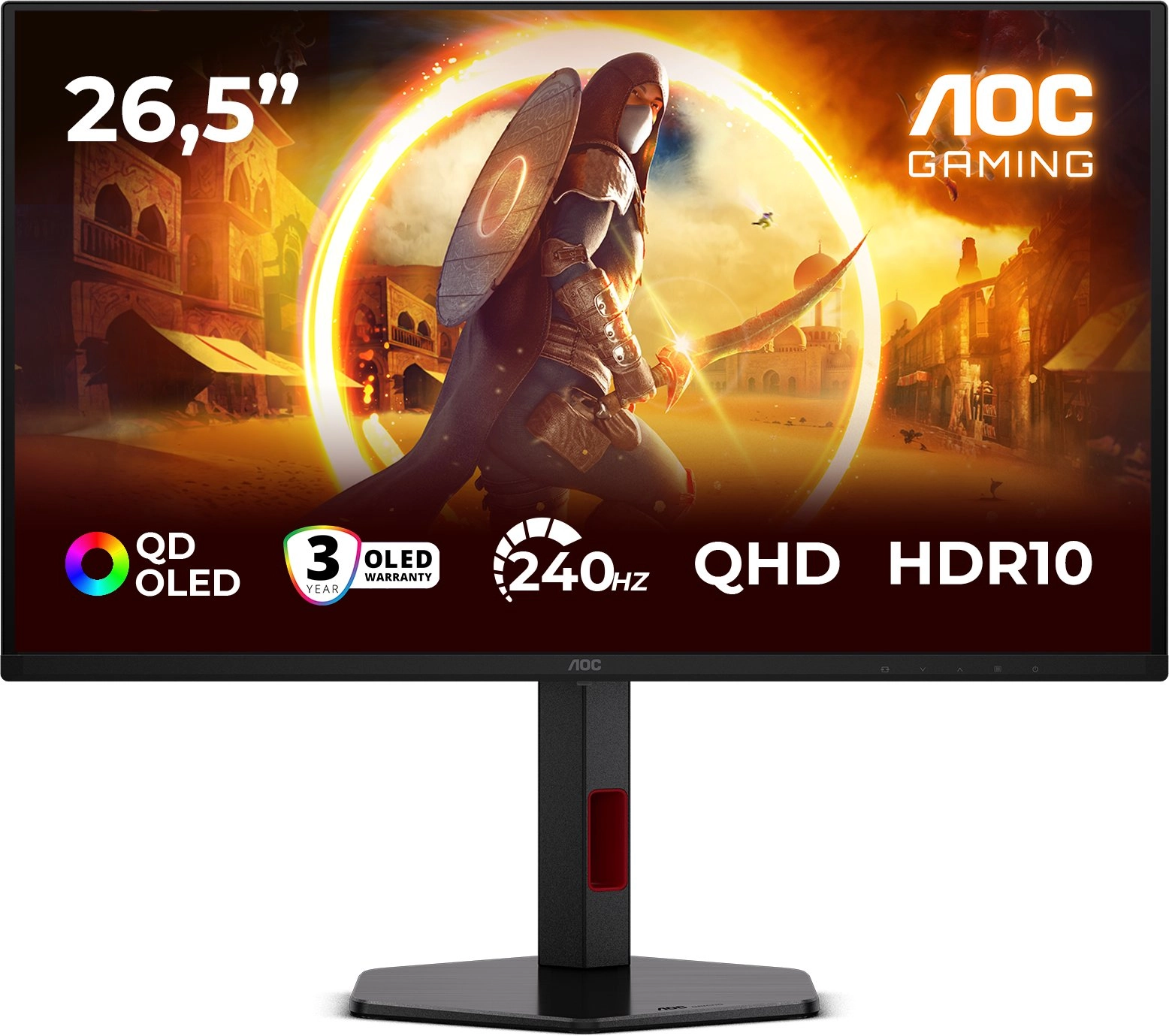 Monitorius AOC  Q27G4ZDR  27 "  QD-OLED