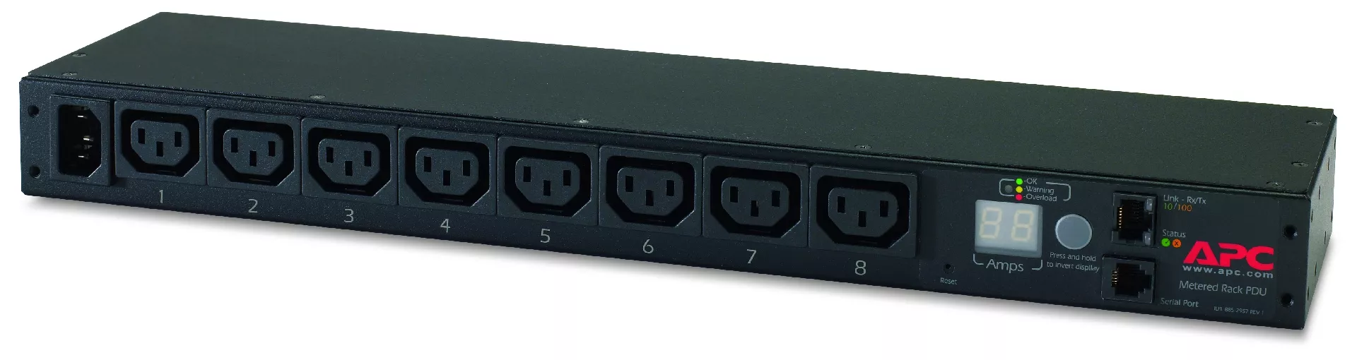 APC Rack PDU Metered 1U 10A