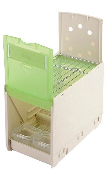 ART-MET Secondino Medio bird transport  beige-green