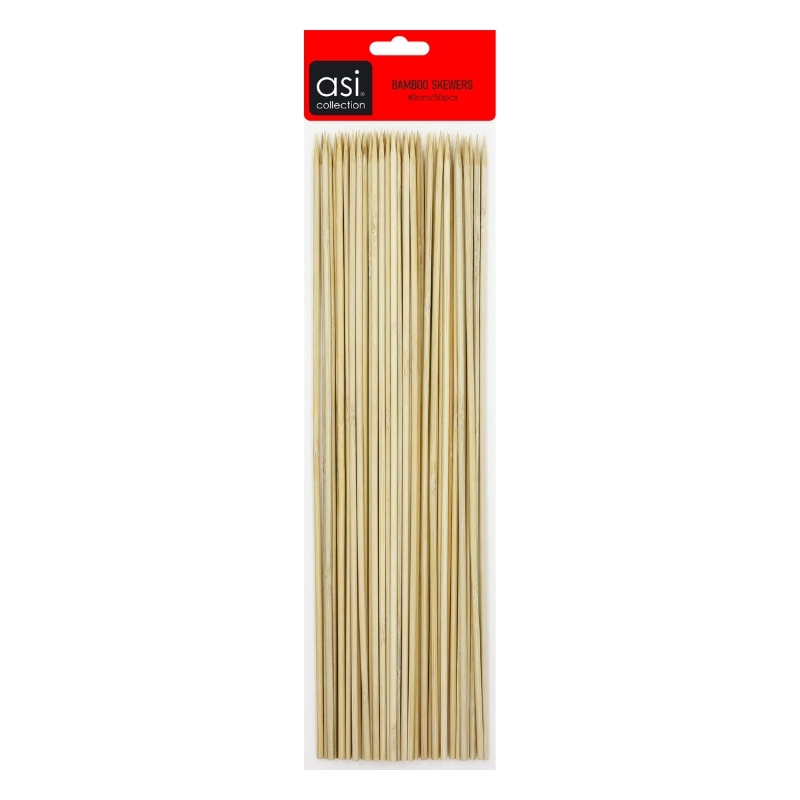 Bamboo grill skewers 50 pcs. 40cm