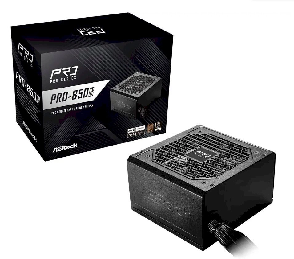 Power SupplyASROCKATXPC100 - 240 V850 WPRO-850B