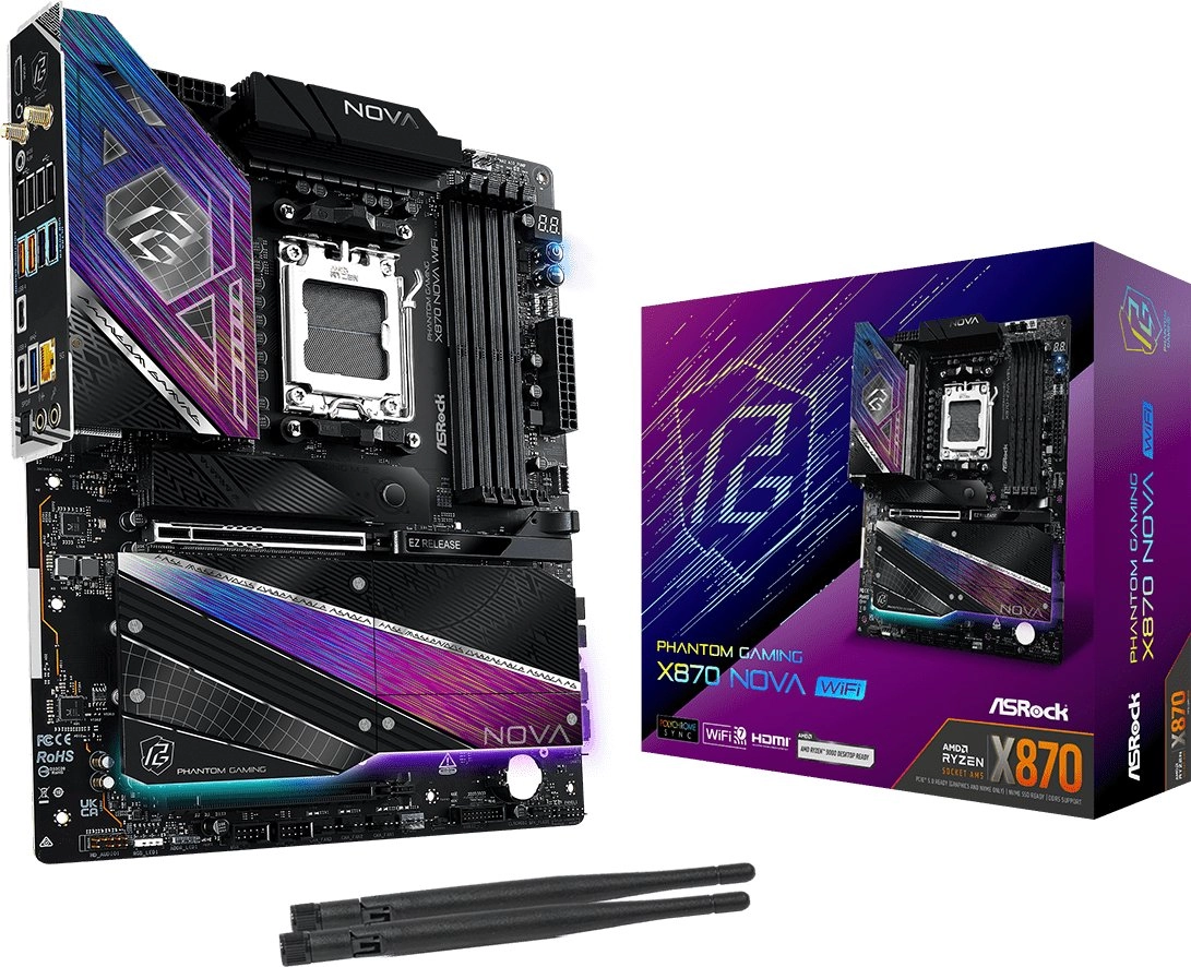 ASRock X870 Nova WiFi AM5 ATX