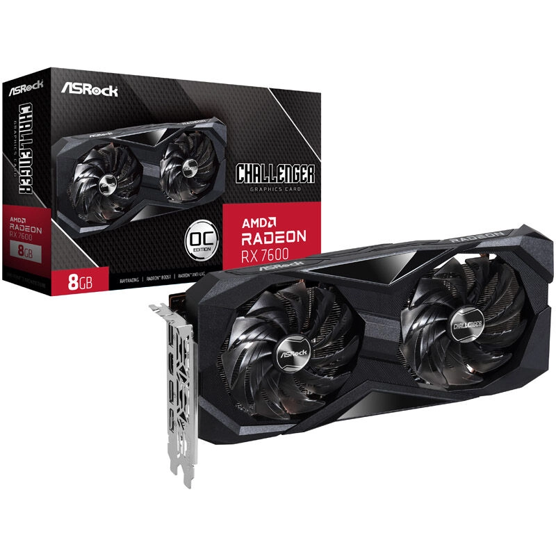 ASRock Radeon RX 7600 Challenger 8GB
