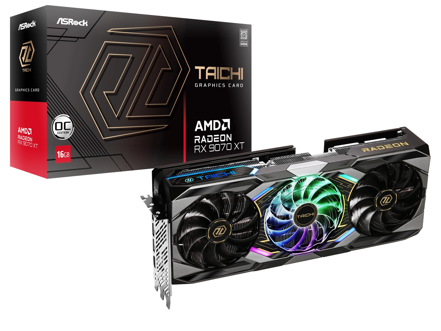 ASRock Radeon RX 9070 XT Taichi