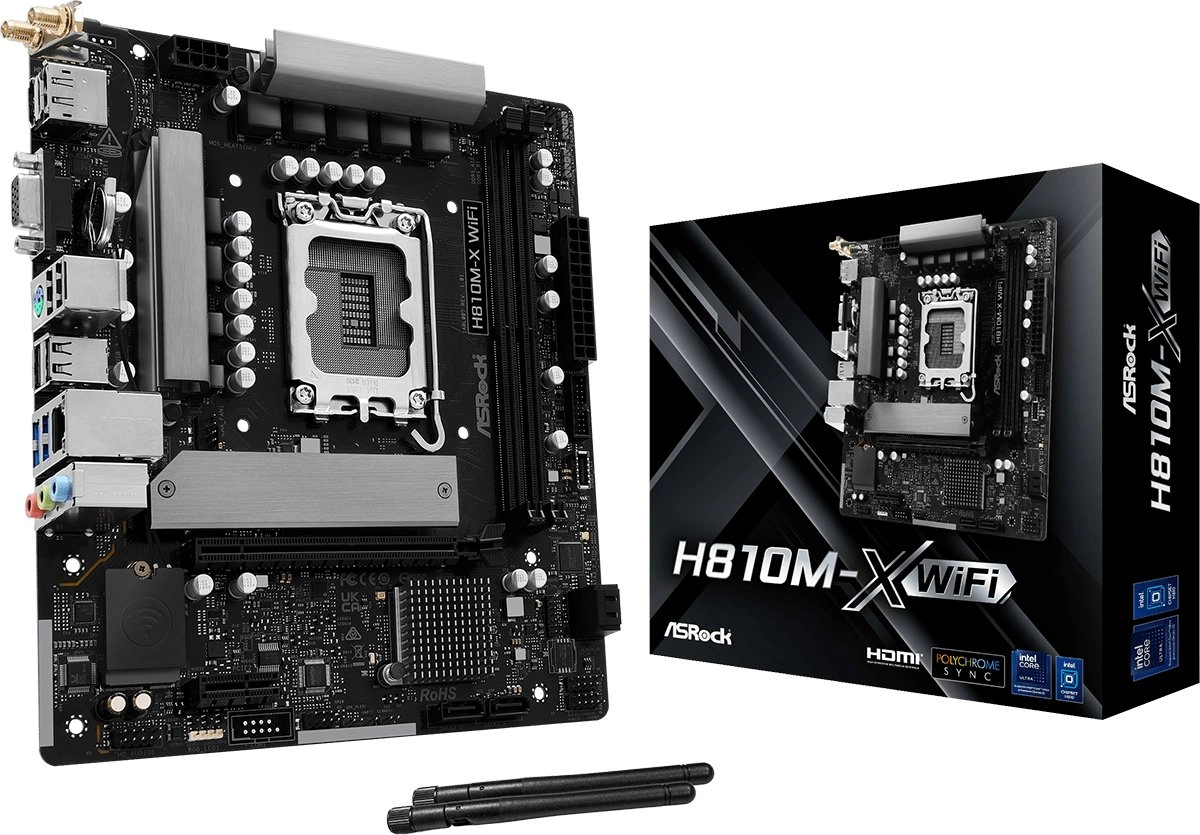 ASRock H810M-X WIFI - motherboard -