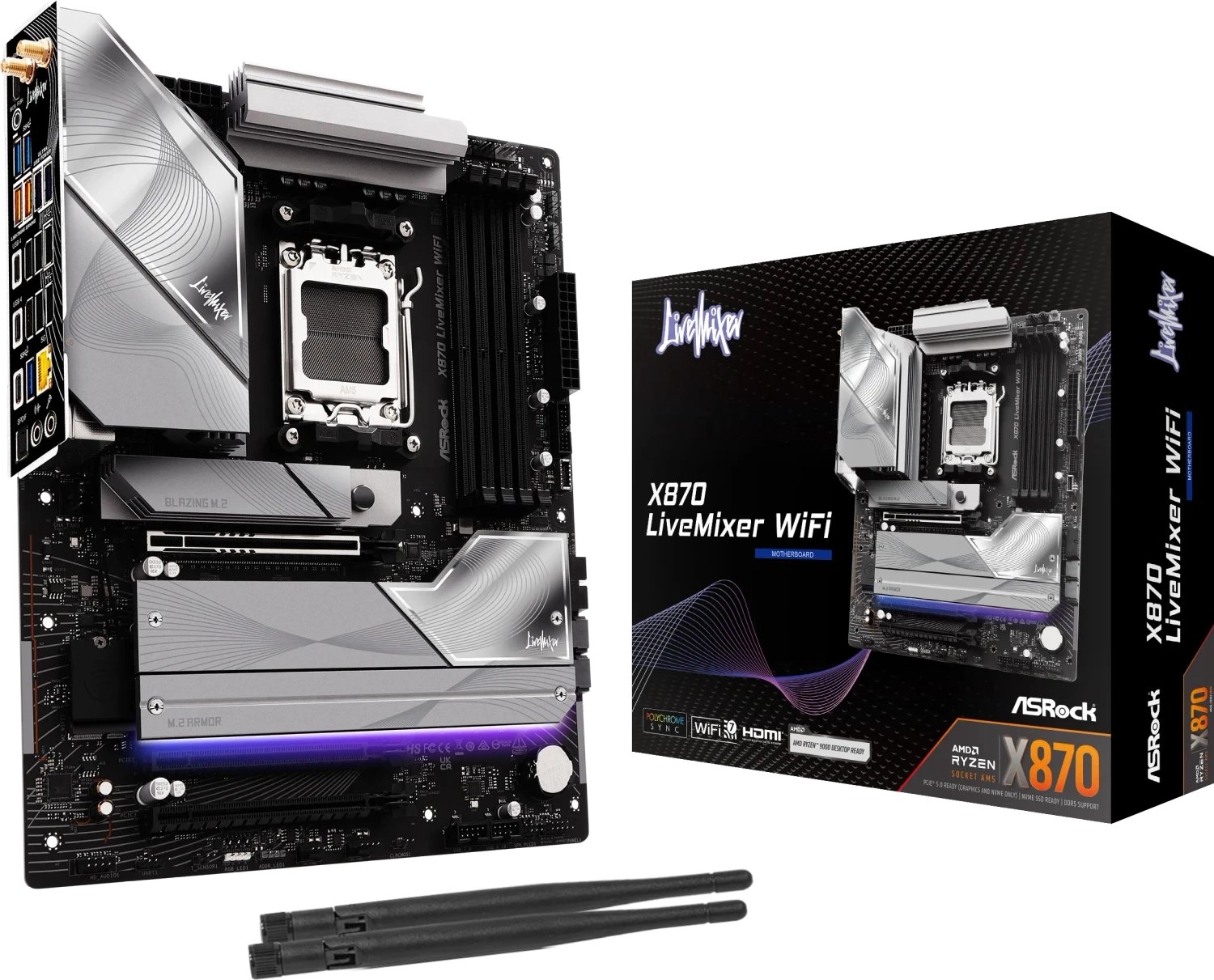 Asrock X870 LiveMixer WiFi AMD X870