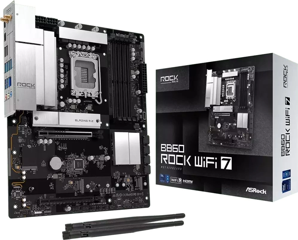 MB ASRock Intel 1851 B860 Rock