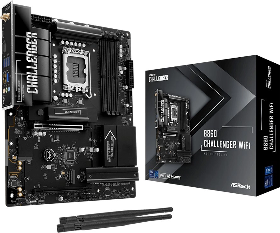 MB ASRock Intel 1851 B860 Challenger