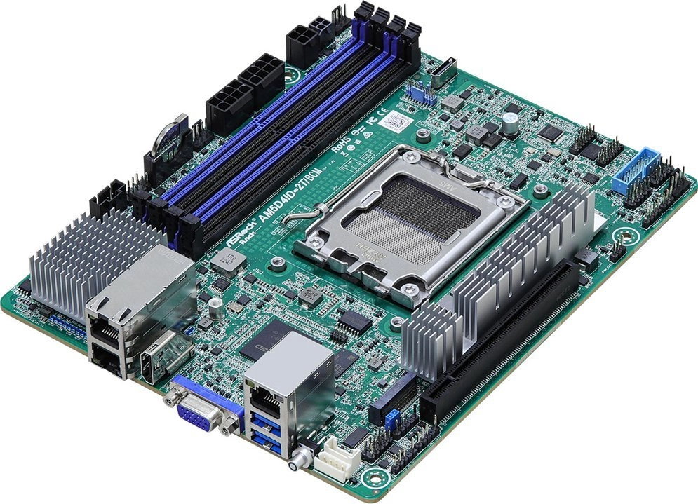 ASRock Mainboard AM5D4ID-2T/BCM mini-ITX Sockel AM5