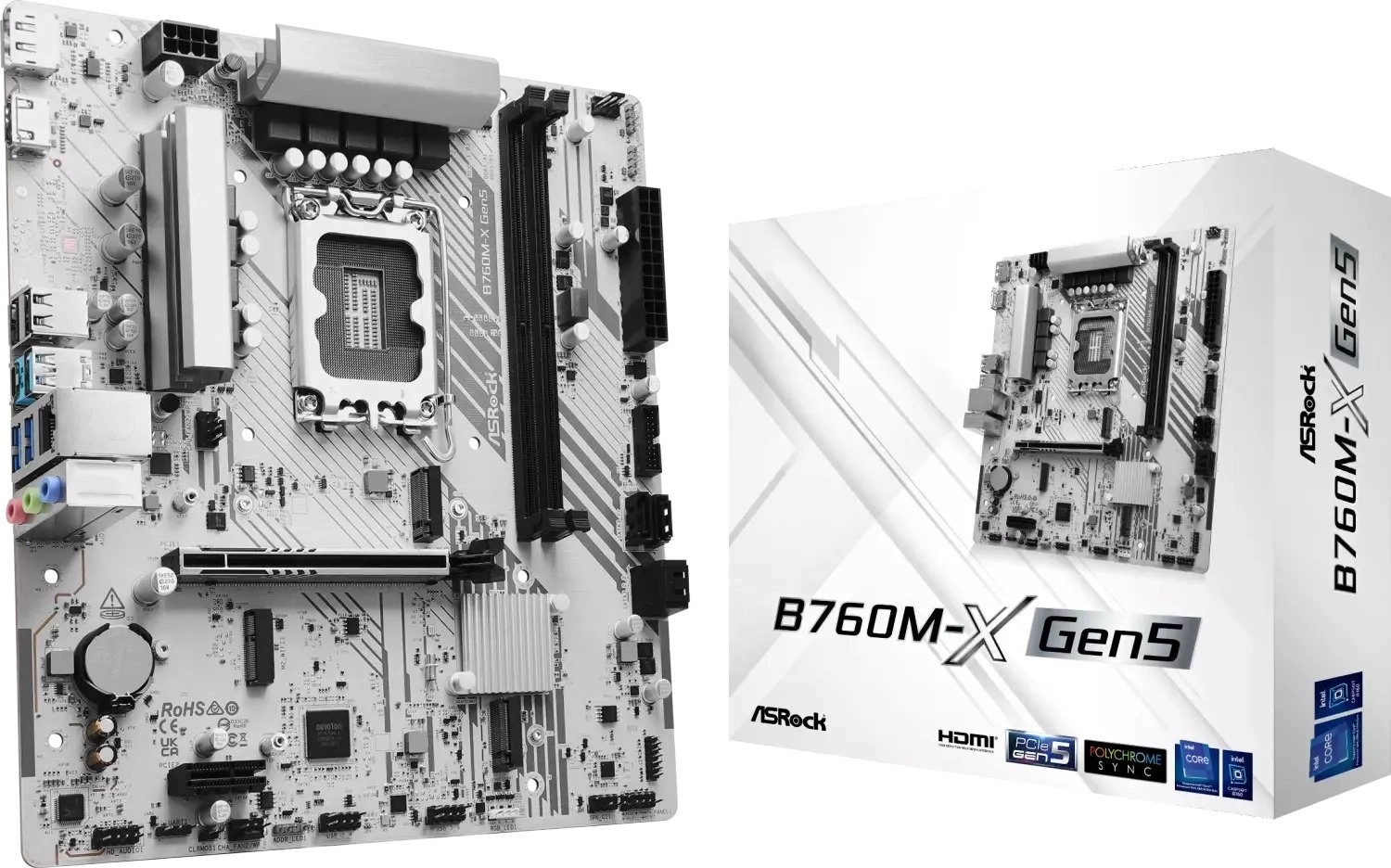 Asrock B760M-X Gen5 Micro-ATX LGA1700 90-MXBTR0-A0UAYZ