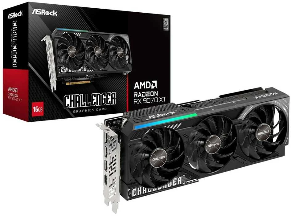 ASRock Radeon RX 9070 XT Challenger