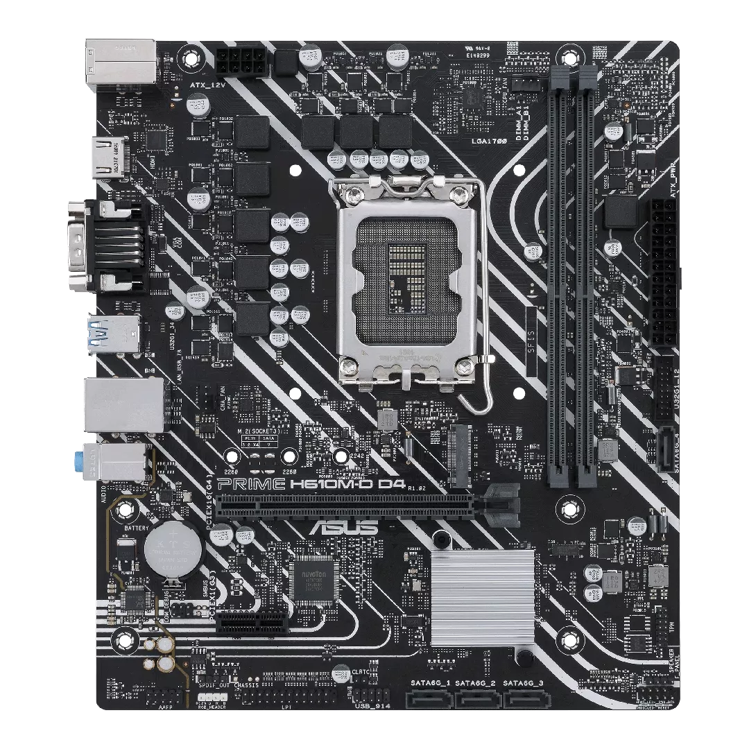 ASUS PRIME H610M-D D4 Intel H610