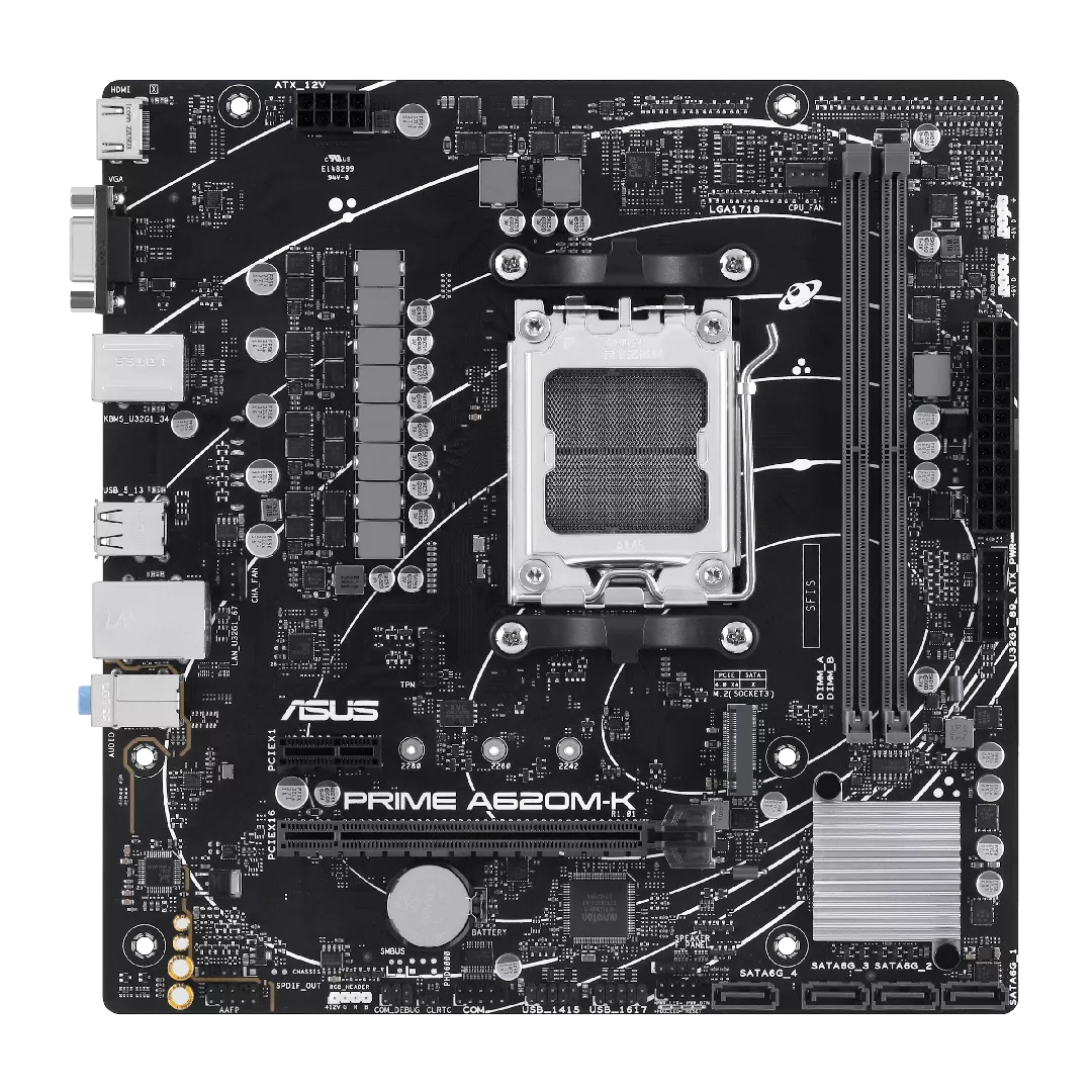 ASUS PRIME A620M-K AMD A620 Socket