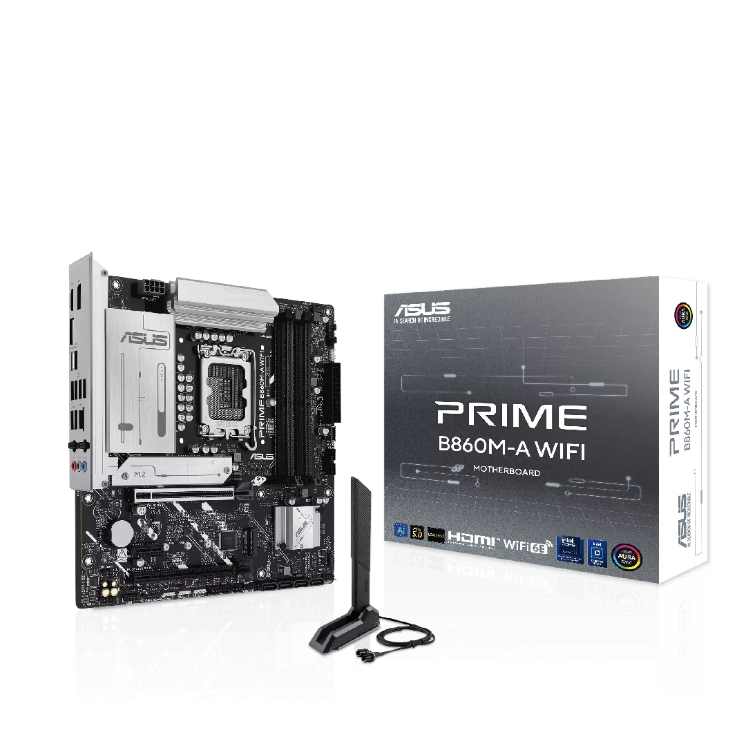 ASUS PRIME B860M-A WIFI Intel B860 LGA 1851 (Socket V1) mikro ATX