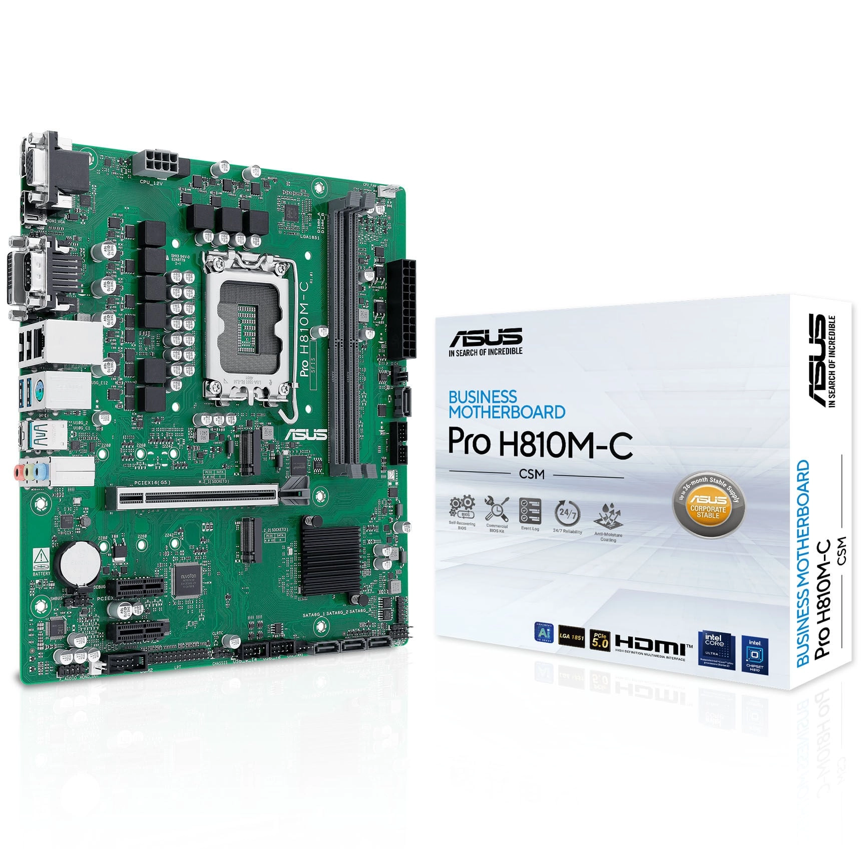 ASUS PRO H810M-C-CSM - Socket 1851