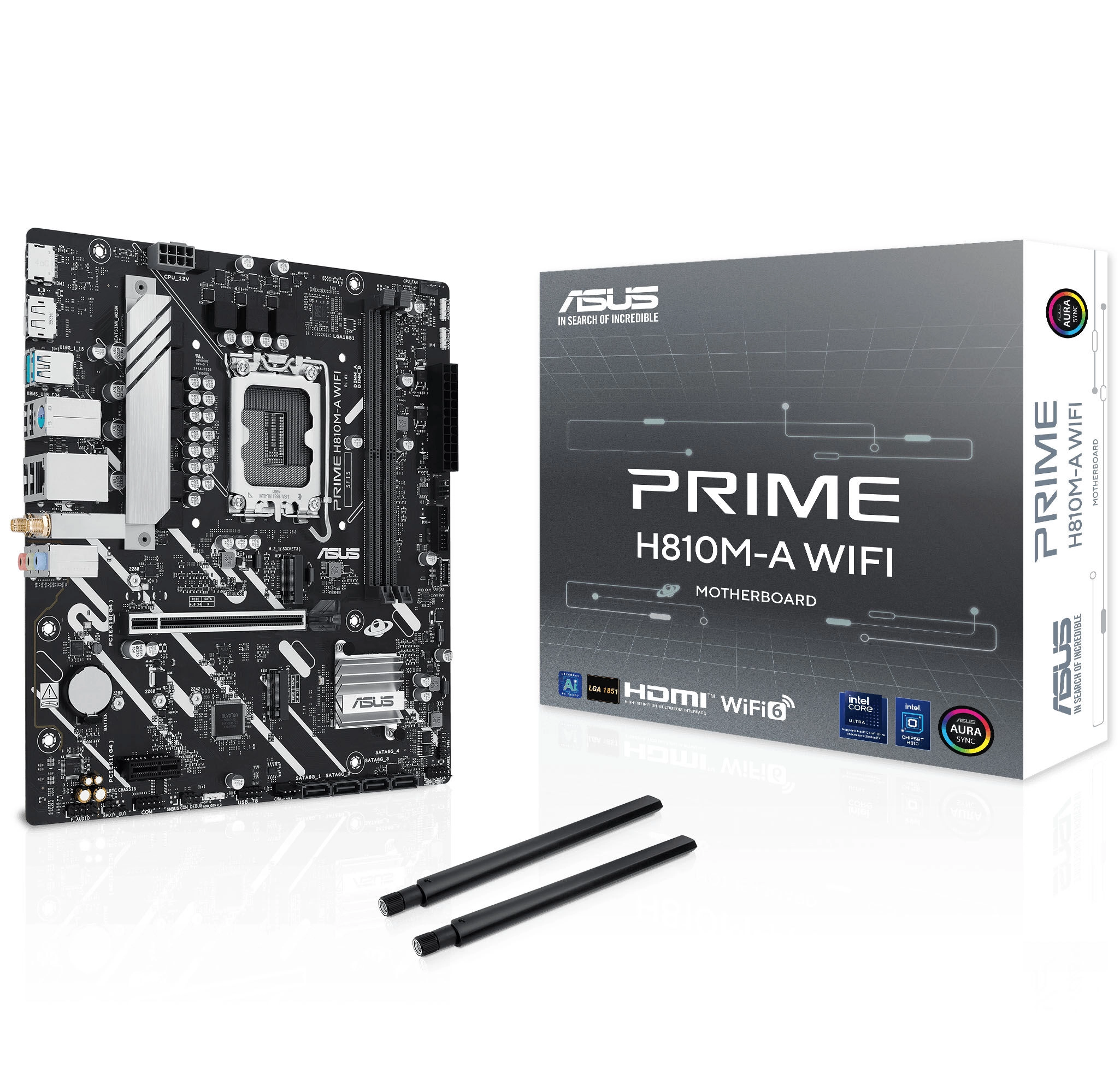 Motherboard ASUS PRIME H810M-A WIFI LGA1851
