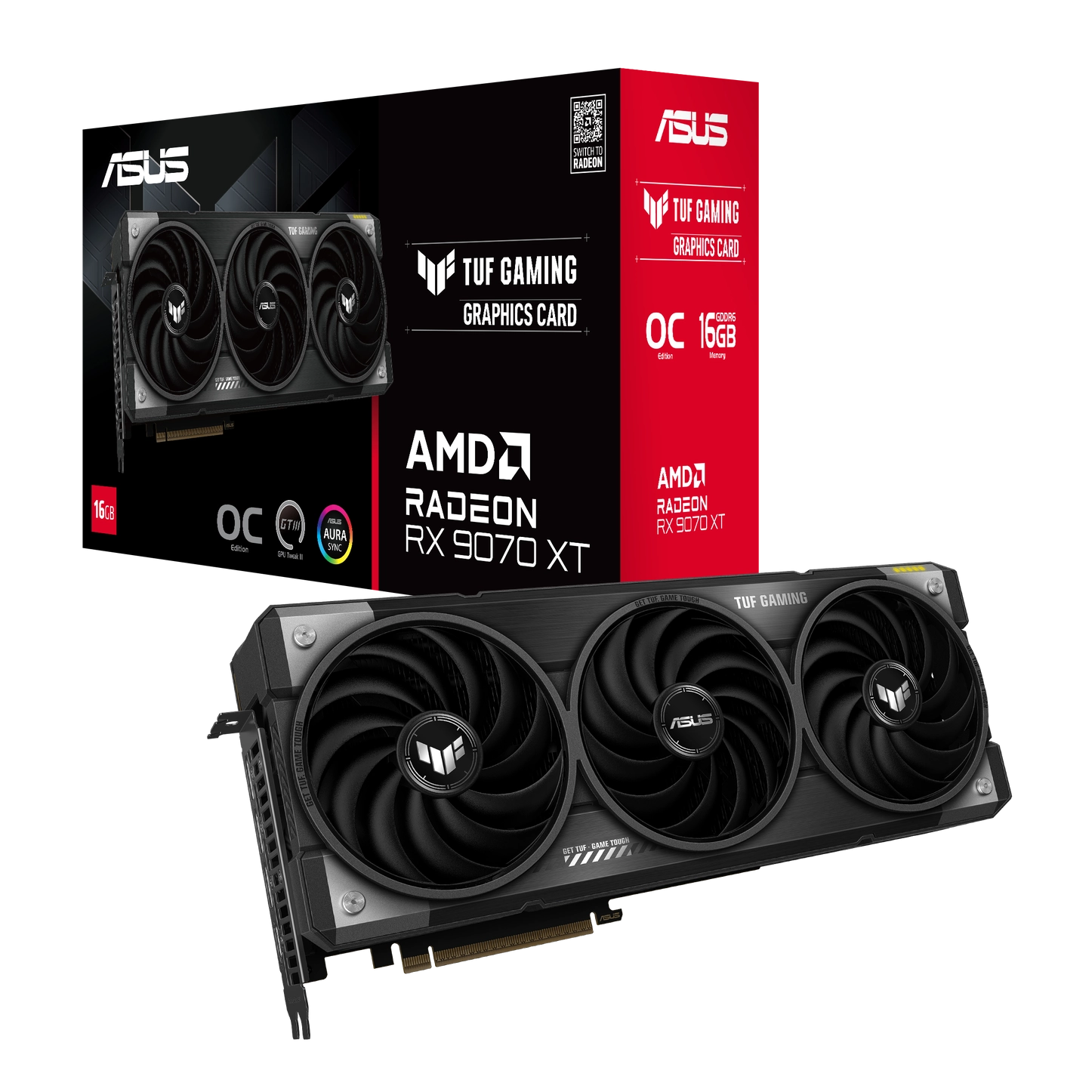 ASUS TUF Gaming TUF-RX9070XT-O16G-GAMING AMD Radeon