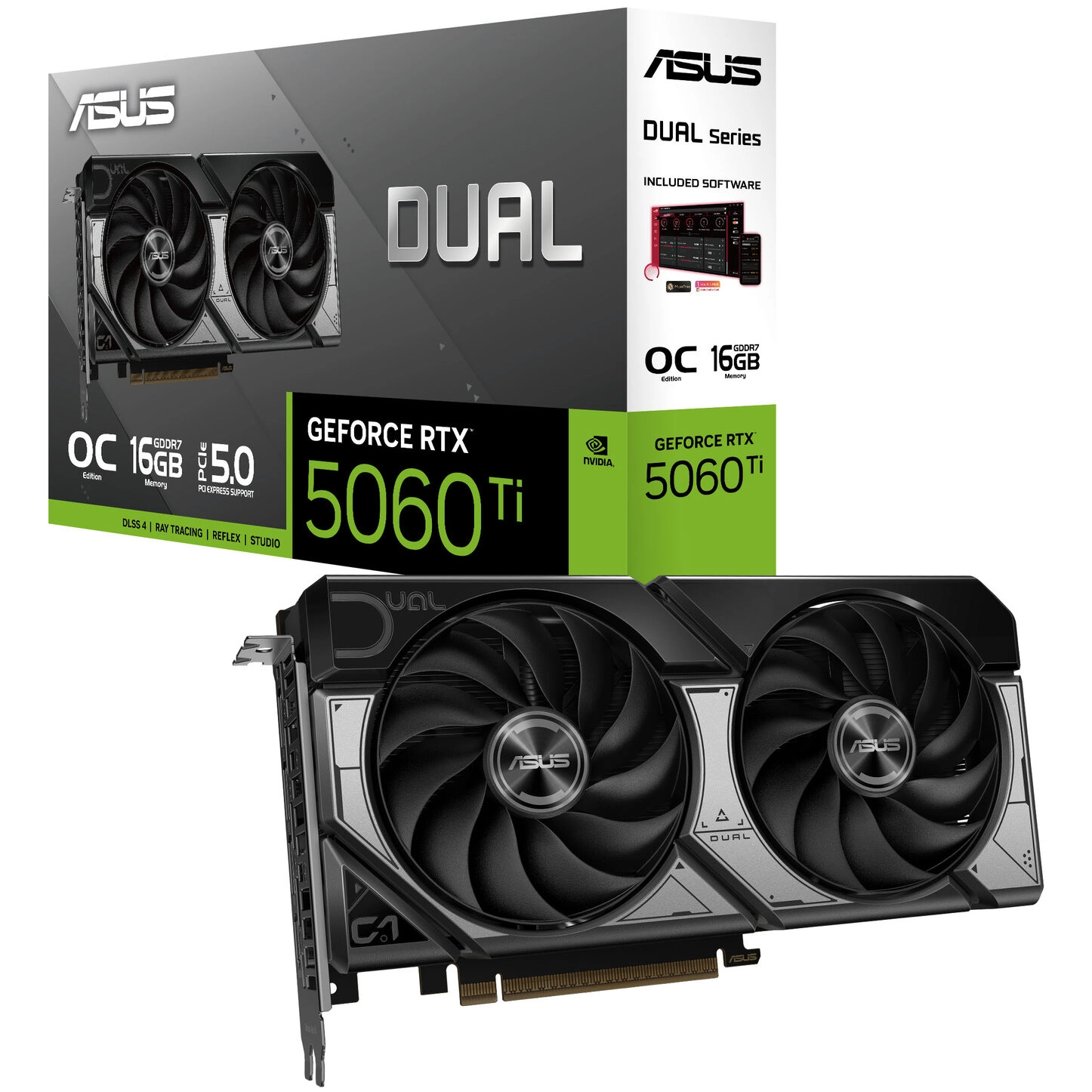 ASUS Dual -RTX5060TI-O16G NVIDIA GeForce RTX