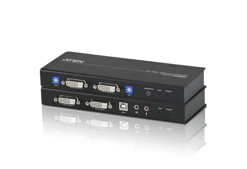 ATEN USB Dual View DVI KVM