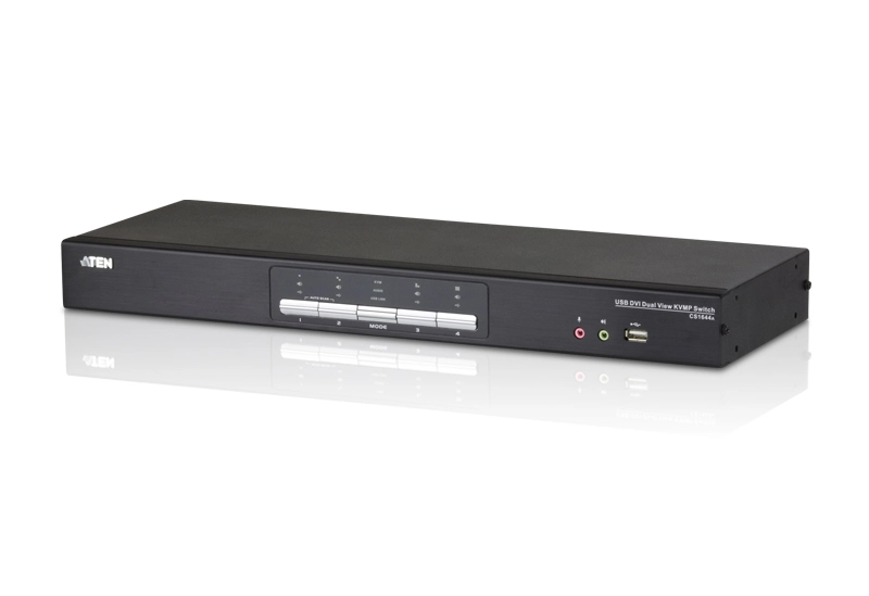 ATEN 4-Port USB DVI Dual-View KVM