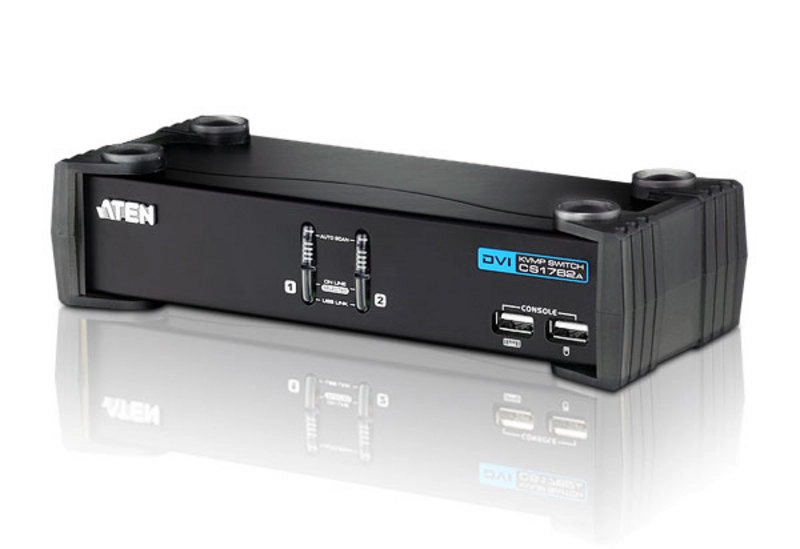 ATEN 2-Port USB DVI KVM Switch