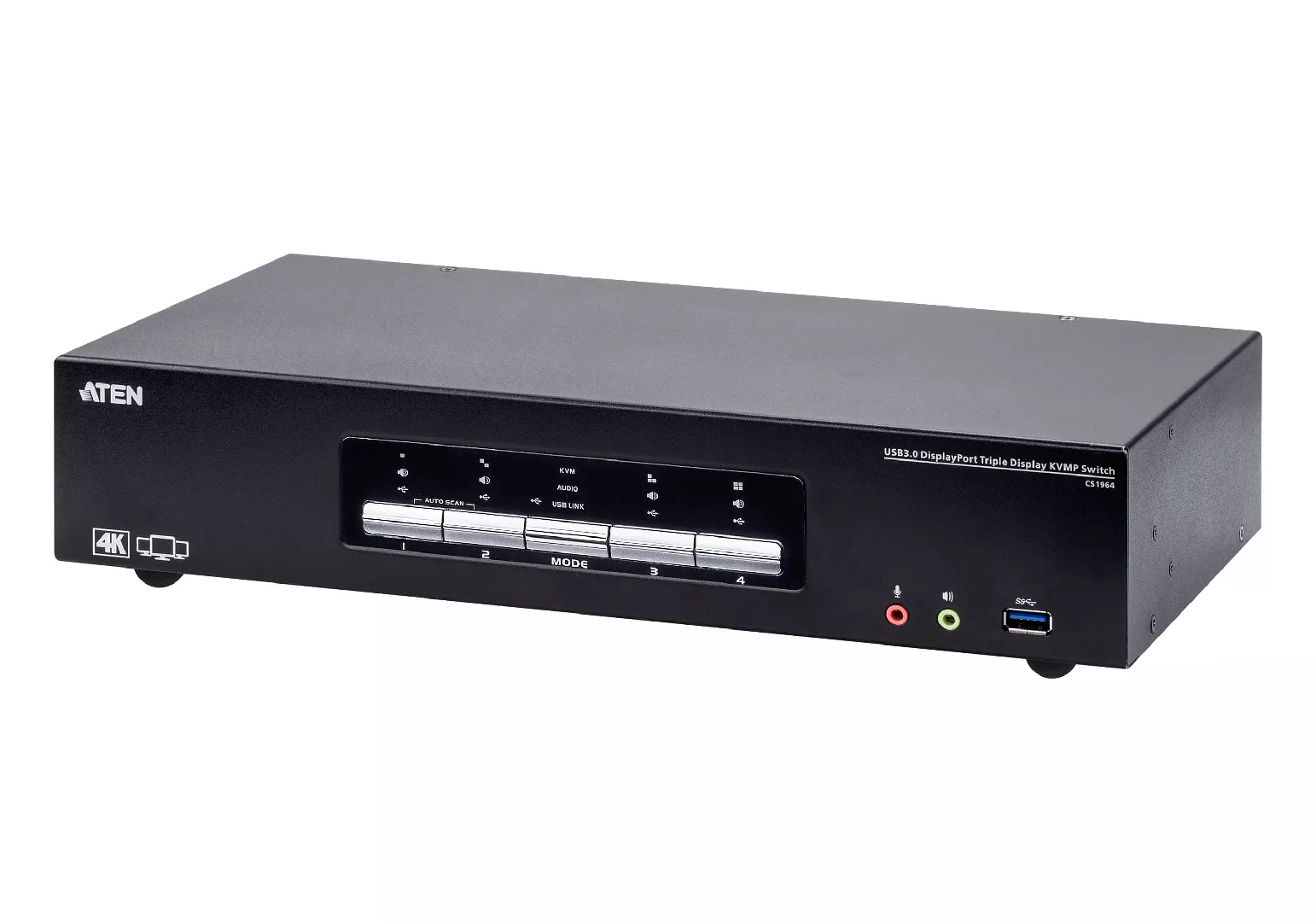 ATEN 4P USB3.0 4K DP