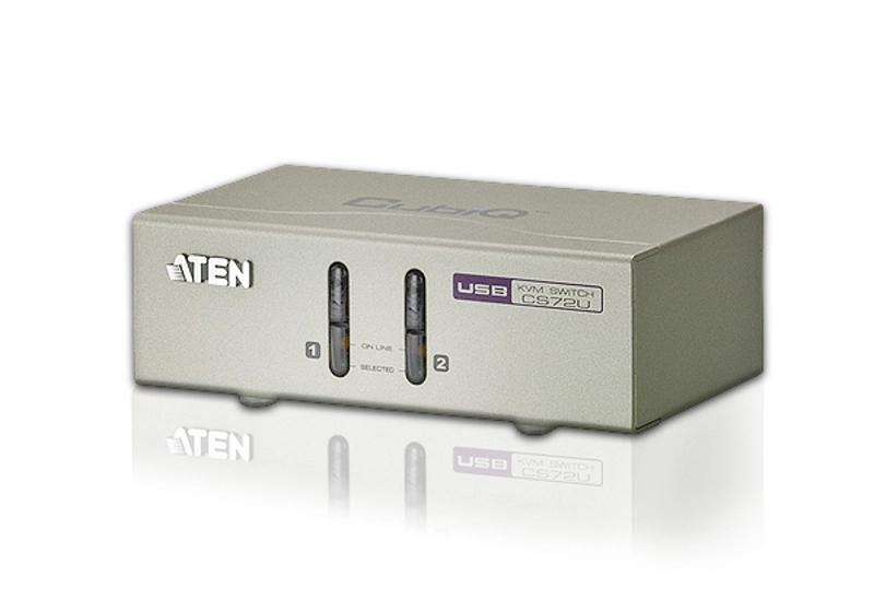 ATEN 2-Port USB VGA KVM with