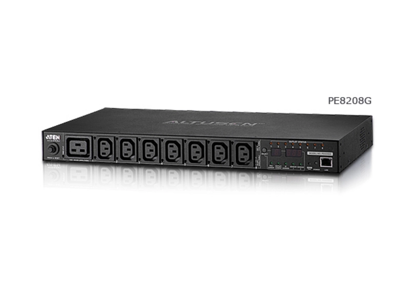 ATEN 8-Port Intelligent 1U ECO Power