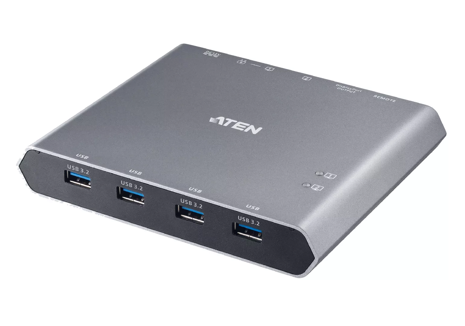 ATEN 2-Port 4K DisplayPort USB-C KVM