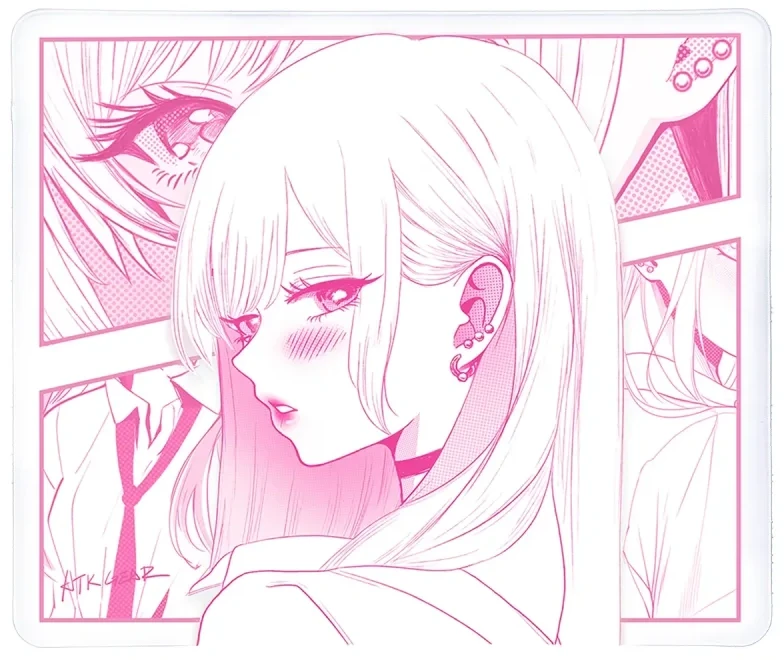 Pink ATK Reverie Mouse Pad XL