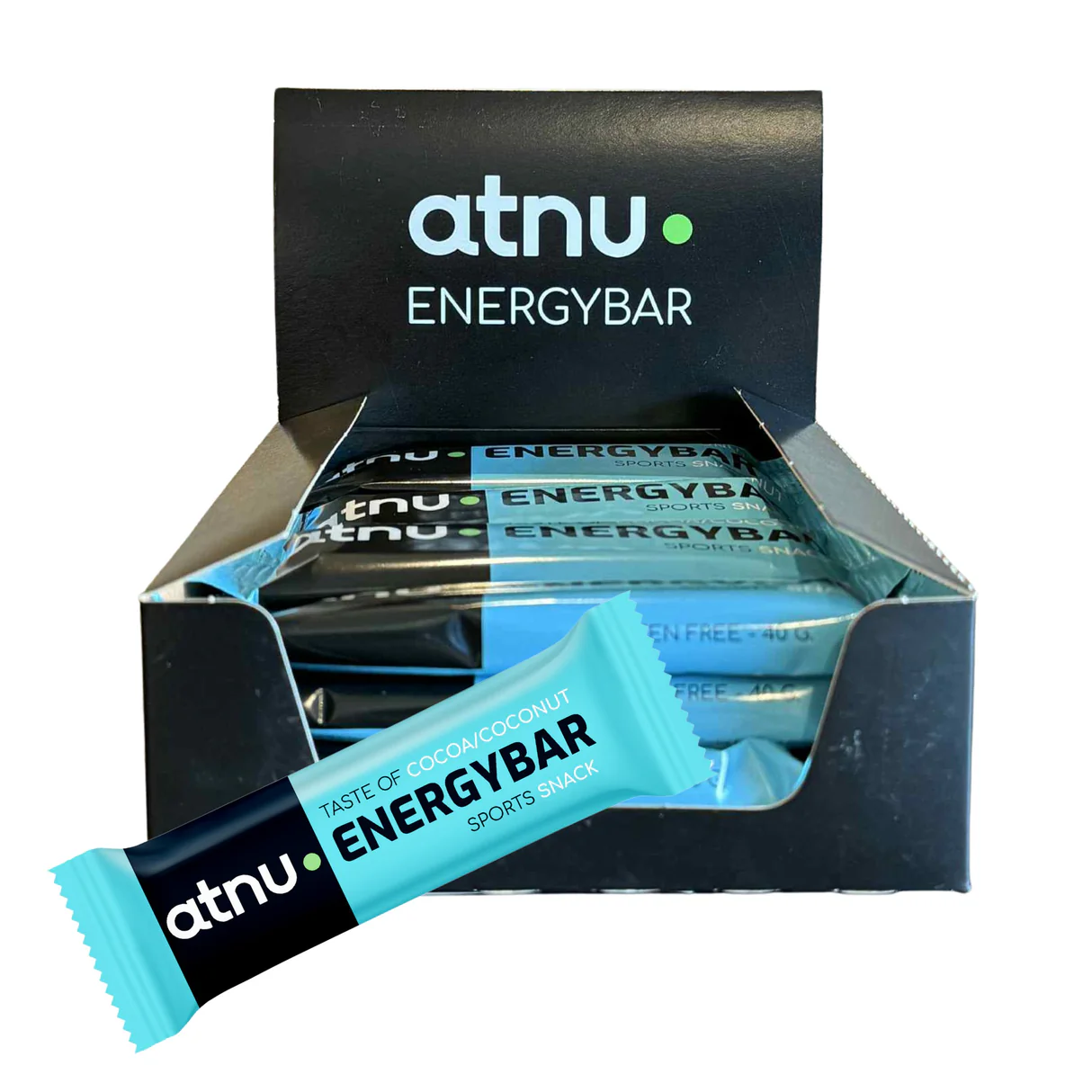 Atnu - Energybar Cocoa/Coconut Box -