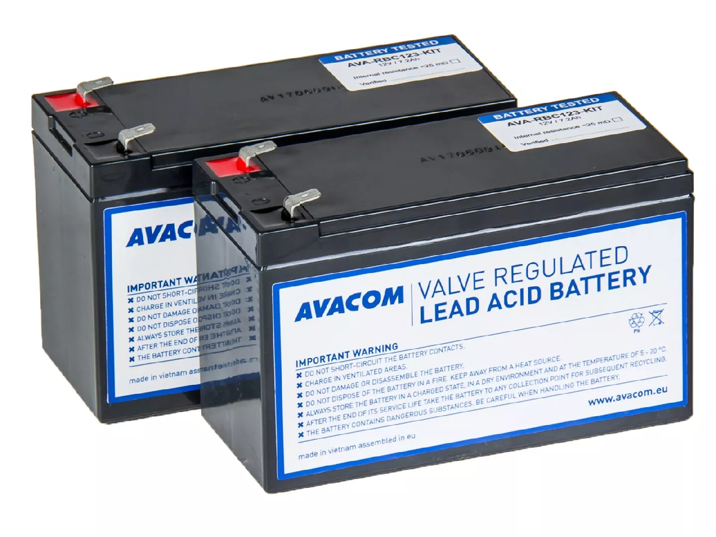 AVACOM AVA-RBC123-KIT UPS battery Sealed Lead