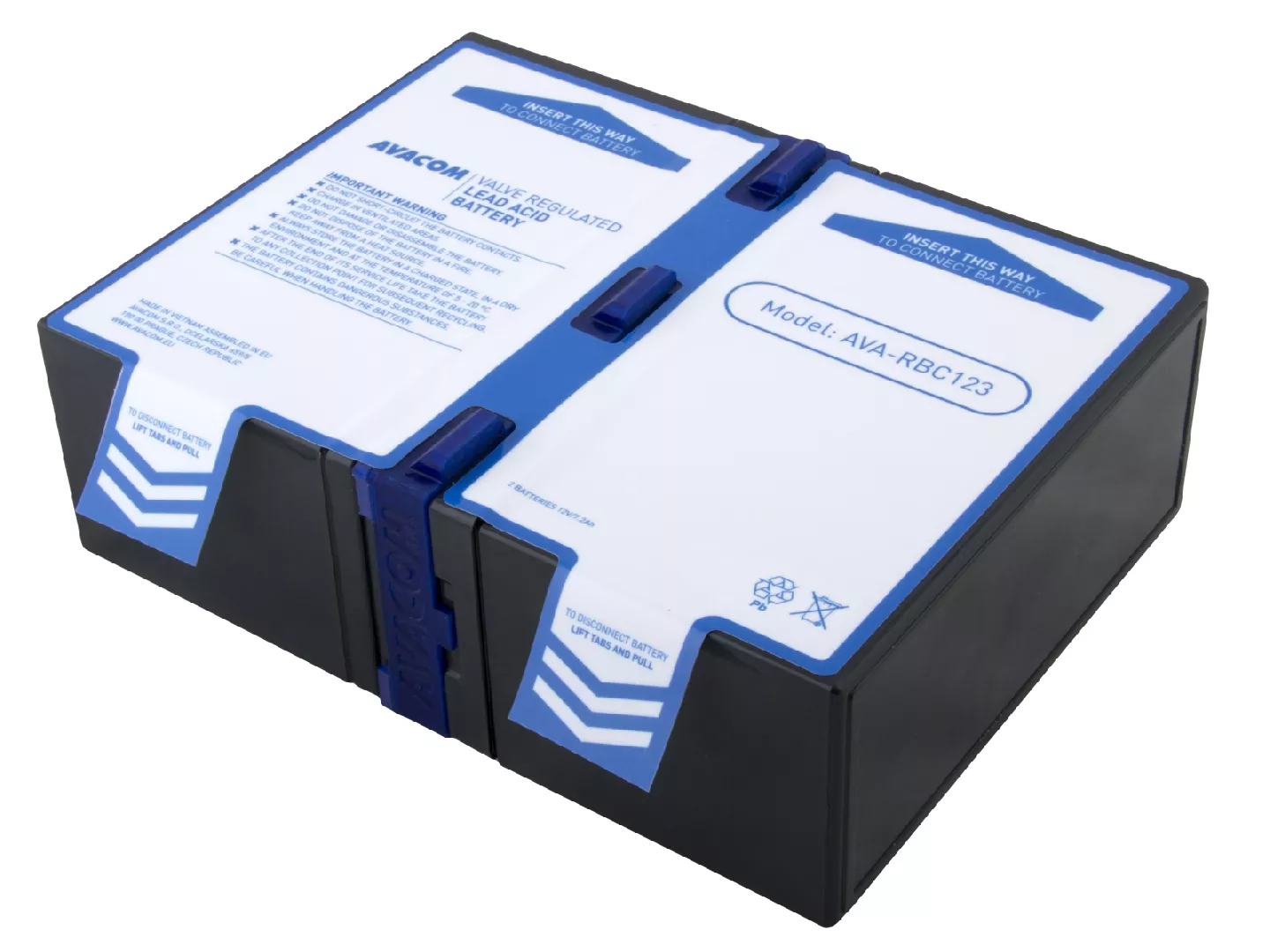 AVACOM AVA-RBC123 UPS battery Sealed Lead