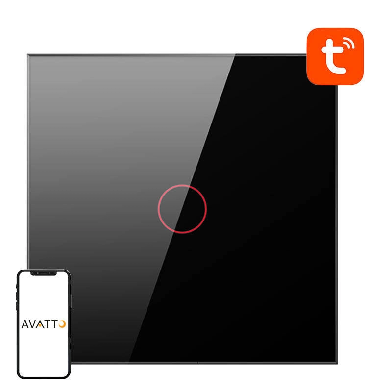 Smart Light Switch WiFi Avatto TS02-EU-B1