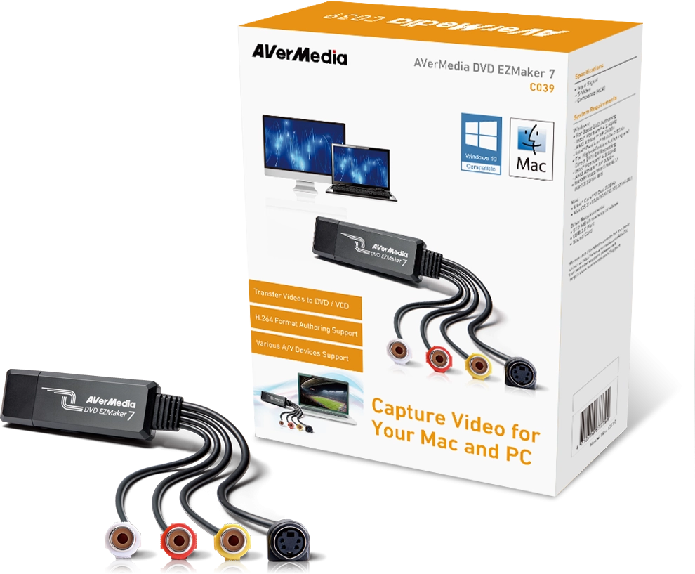 AVerMedia DVD EZMaker 7 video capturing