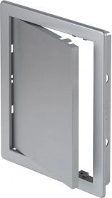 AWENTA Plastic inspection door  silver satin