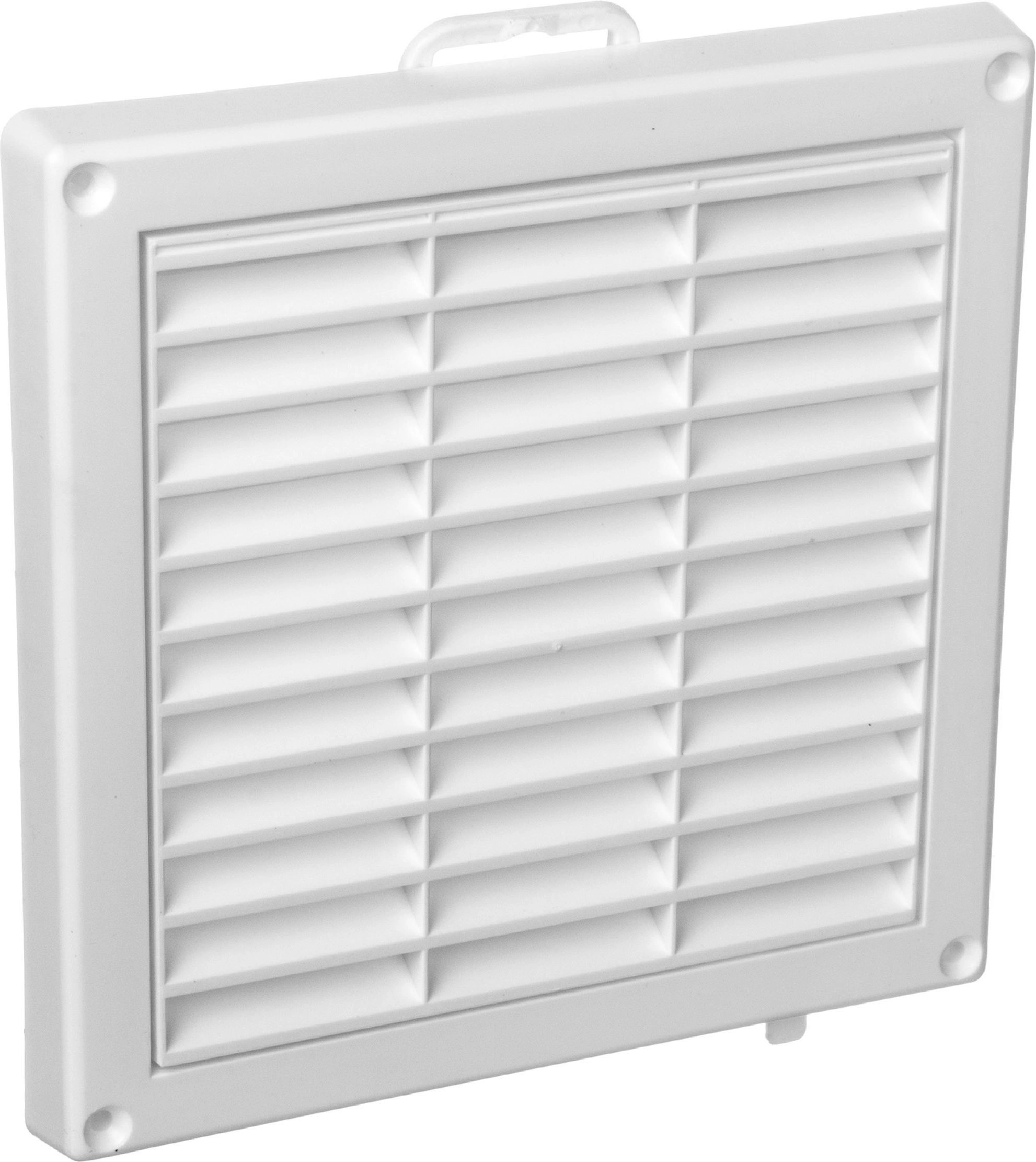 AWENTA Kratka wentylacyjna 130x130mm biała żaluzja+sznurek