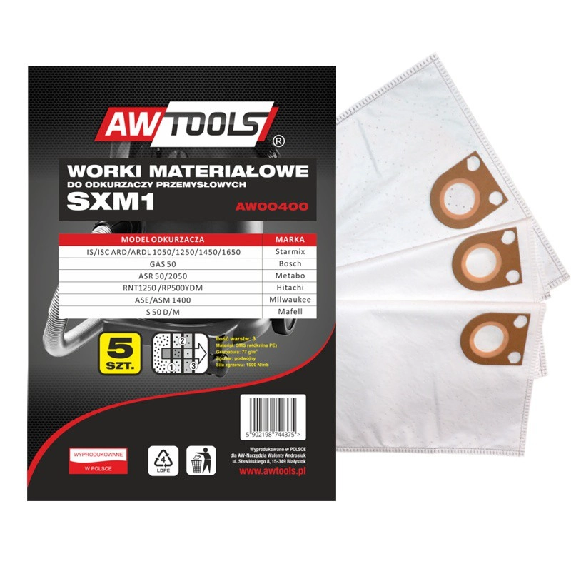 AWTOOLS AW00400 putekļsūcēju aksesuārs un piederums