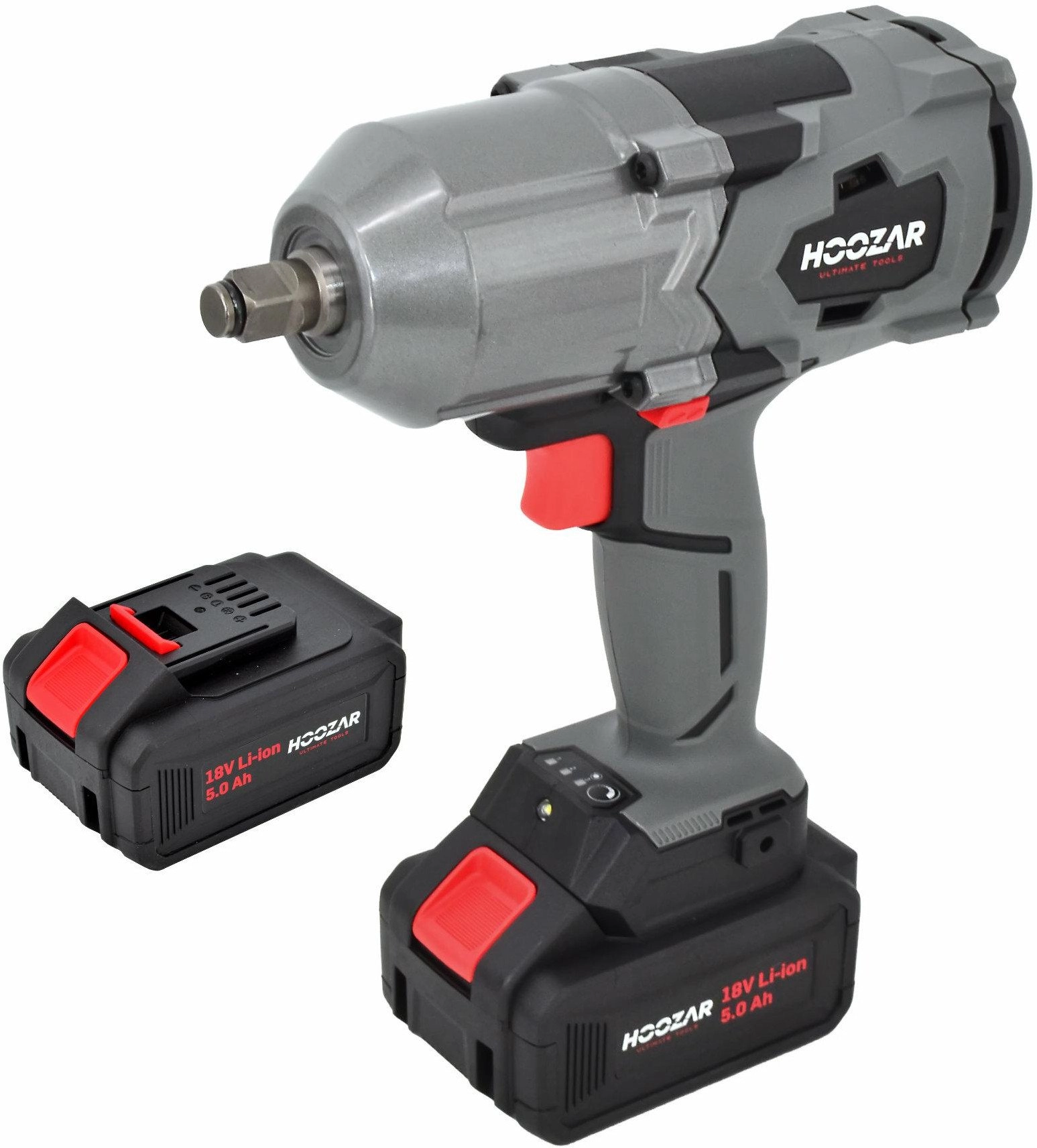 HOOZAR IMPACT WRENCH 1/2" 18V 2x5