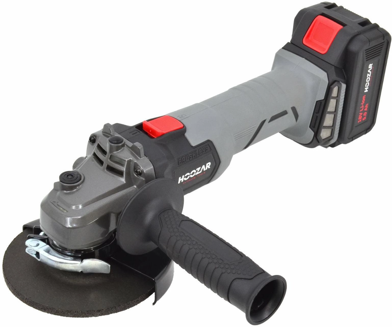 HOOZAR ANGLE GRINDER 125mm 18V 1x5